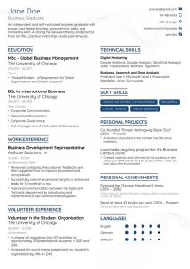 10 Finest And Easy Resume Format For Freshers Student resume template