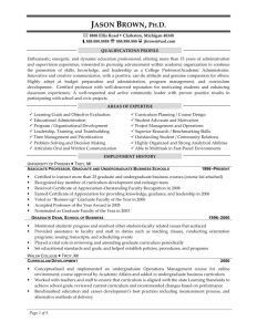 Resume Of A Phd Student Computer Science Phd Student Resume