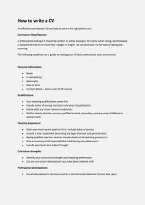How To Write A Cv For A 16 Year Old With No Experience Uk Resume