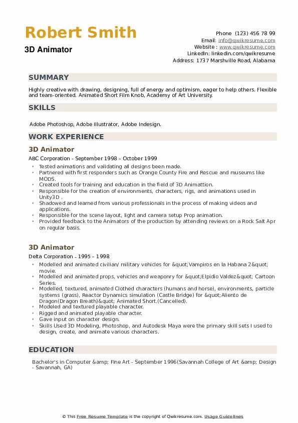 How To Create A Modeling Resume