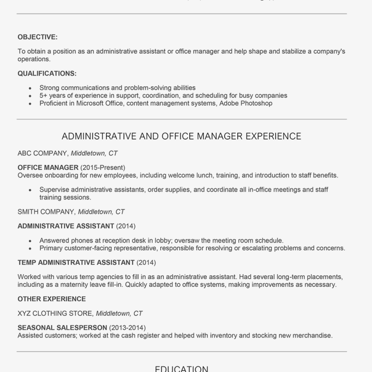How To Write A Resume For Job Hoppers