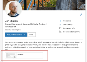 How to add resume to linkedin How To Discuss