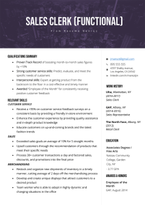 Functional Resume Template, Examples & Writing Guide in 2020 Resume