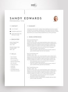 Professional Resume Template Word Executive Resume With Etsy in 2020