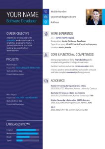 Free creative resume templates MS Word, Indesign on Behance