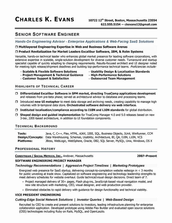 Support Engineer Resume Objective
