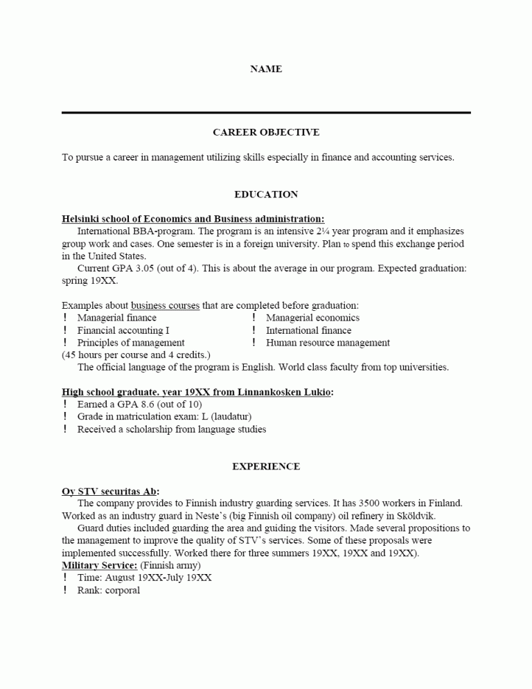 Entry Level Lpn Resume Objective