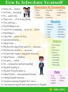 How to Introduce Yourself in English Self Introduction English