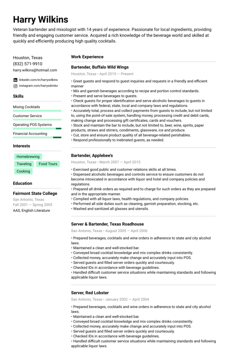 How To List Education On Resume Example