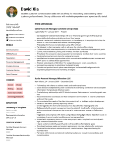 Account Manager Resume Example & Writing Tips for 2021