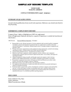 Resume Format Name Address Resume cover letter template, Resume
