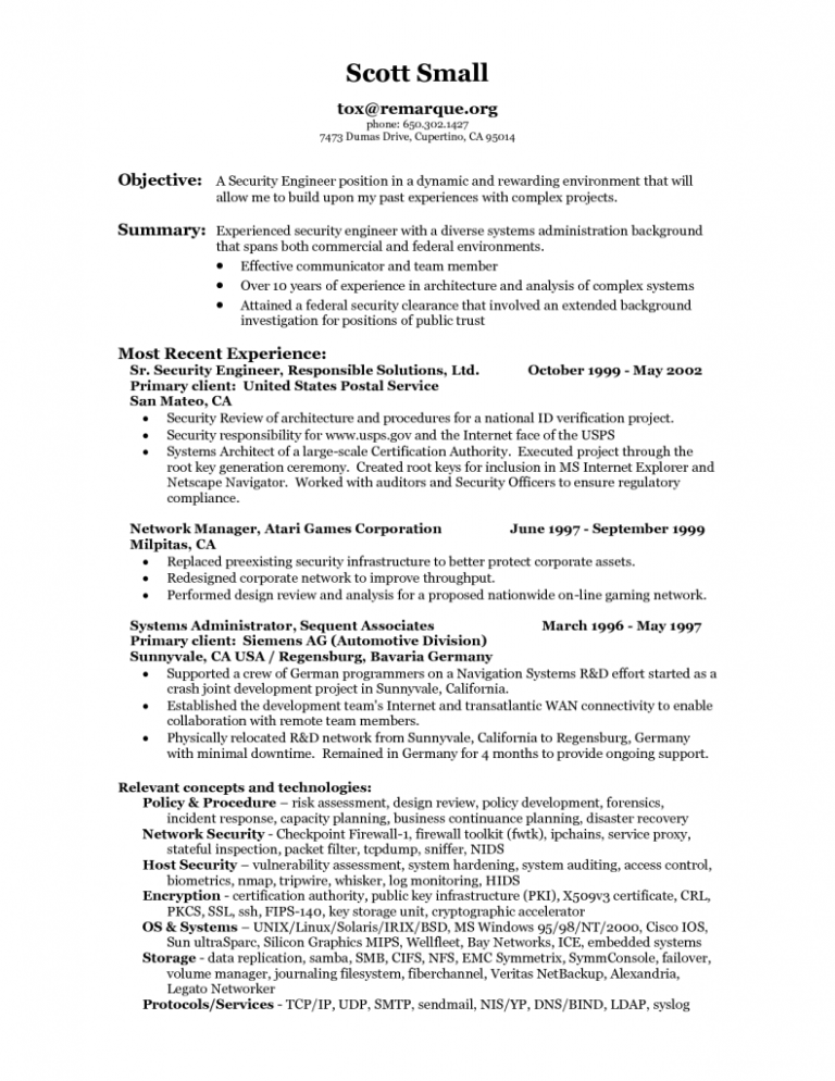Armed Security Guard Resume Examples