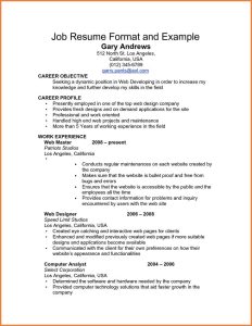 format to write a resume sop Job resume format, Job resume, Job