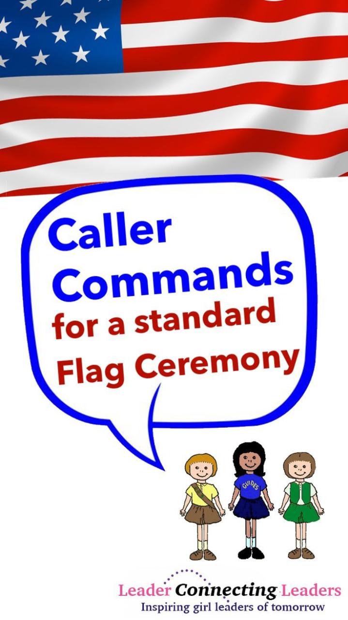 How To Do A Flag Ceremony