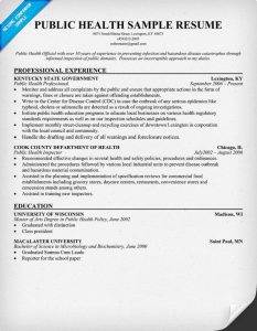 Resume Samples and How to Write a Resume Resume Companion Public