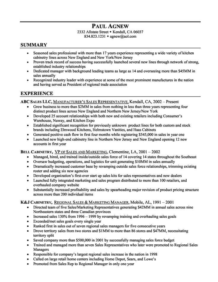 How To Write A Good Professional Summary For Cv