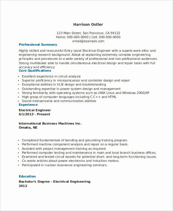 Lvn Resume Examples