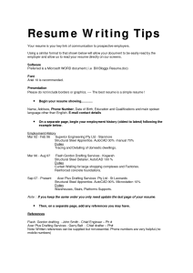 formatted resume sample Google Search Resume writing tips, Resume