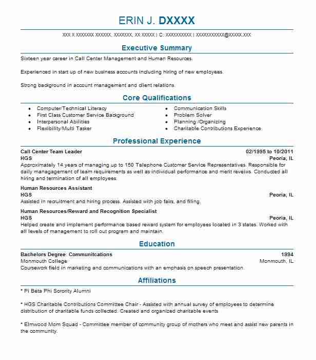 How To Write Bpo Work Experience In Resume