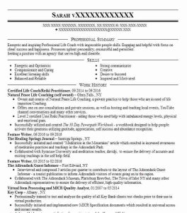 Basic Life Support Certified Resume Example BLS Las Vegas, Nevada