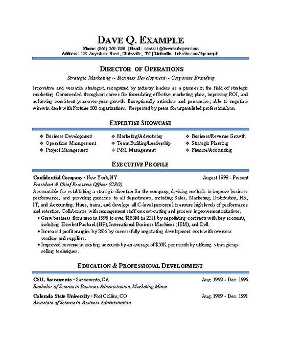 Operations Manager Resume Sample Doc