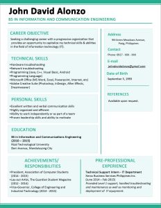 How To Make A Good Resume For Fresh Graduates Cover Letter In 81