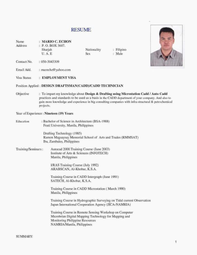 Medical Lab Technician Resume No Experience