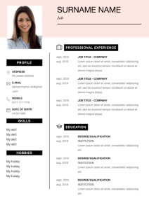 CV Personal Profile How to write a winning CV Personal Profile