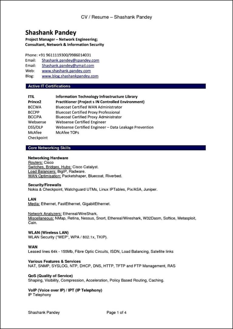 How To Create A Cv In Pdf Format