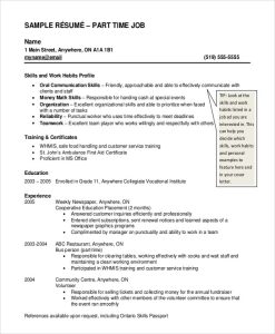 FREE 8+ Sample Resumes For Customer Service in PDF