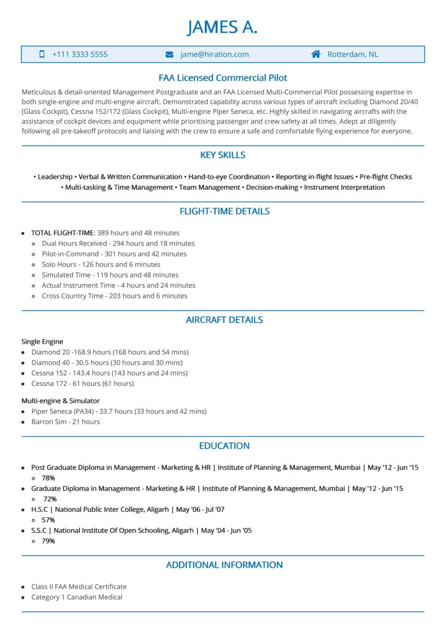 How To Write Resume For College Internship