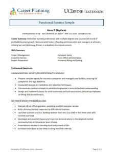11+ Functional Resume Templates Free Word, Excel & PDF Formats