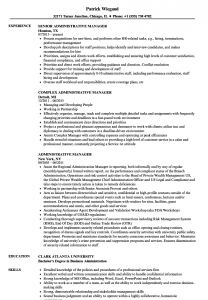 Administrative Assistant Job Description Resume Sample 1213 resume