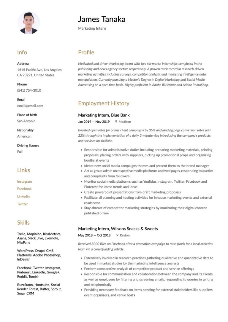 How To Write Detailed Resume