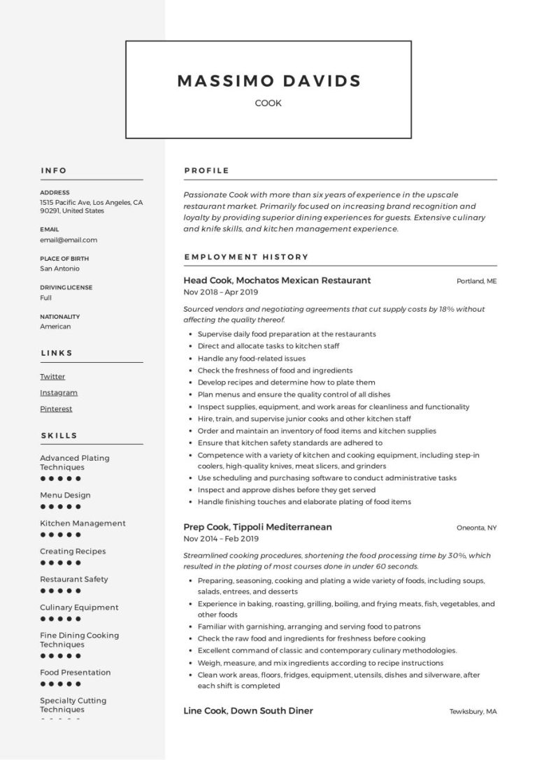 How Much Information To Put On A Resume