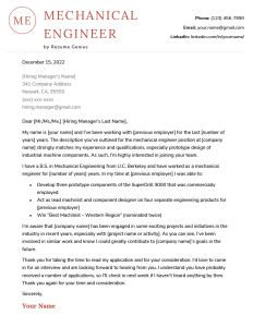 How To Write A Cover Letter Engineering Resume. Cover Letter For Civil