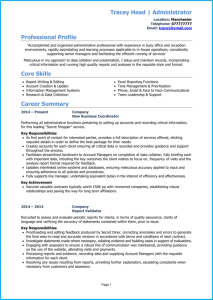 CV template PDF + CV writing guide & example CV [Write a winning CV]