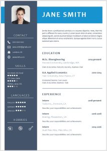 How to Make a Resume Template in Word Leon Renner