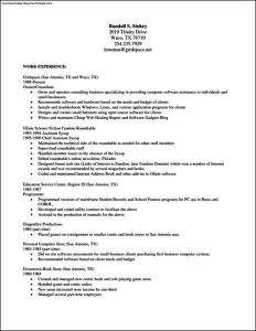 Openoffice Resume Template Free Samples , Examples & Format Resume