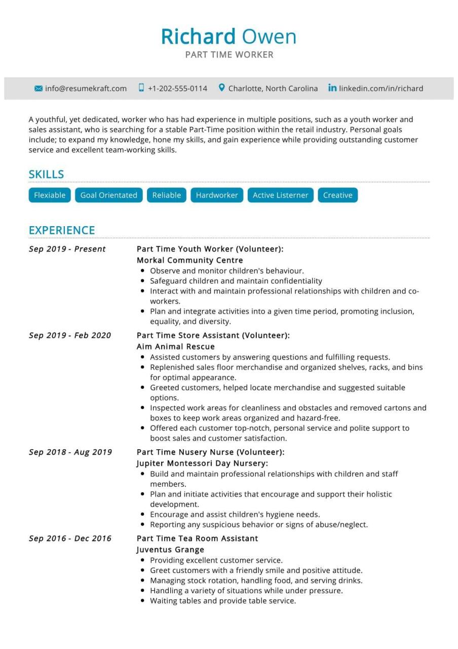 How To Write A Resume For Job Example