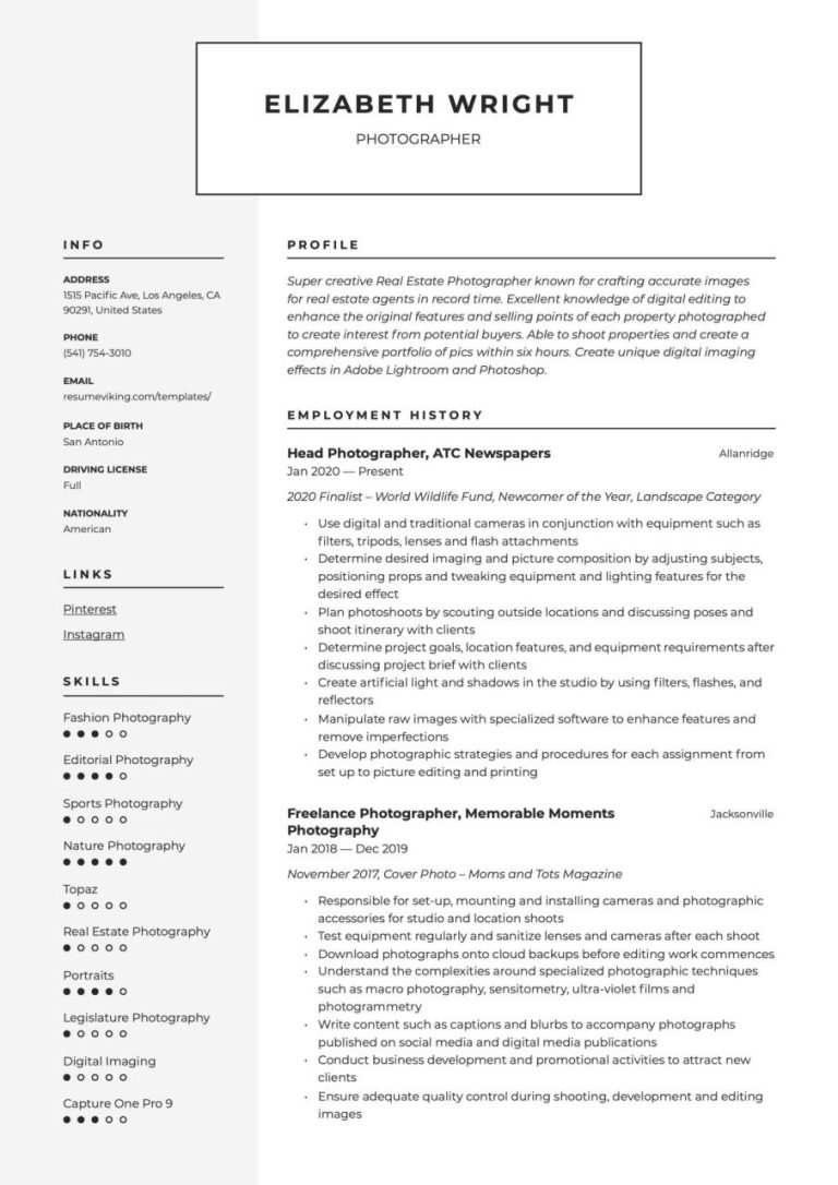 How Can I Print My Resume For Free