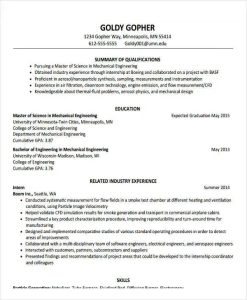 10+ Professional Fresher Resume Templates in Word, PDF Format Download