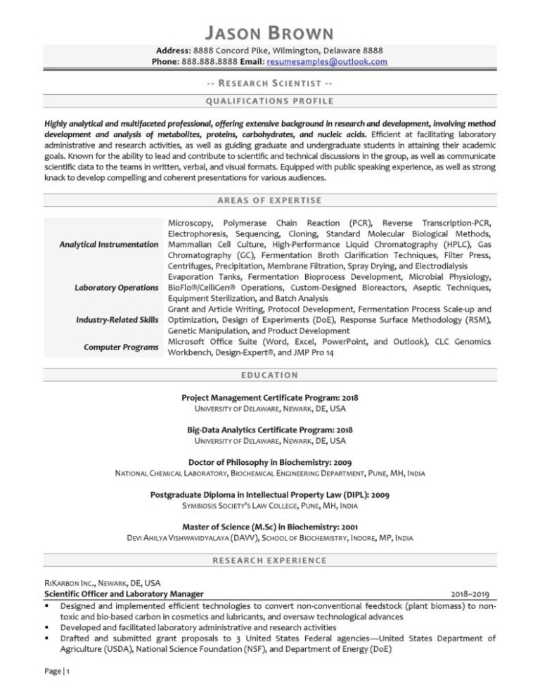 How To Write Published Paper In Resume