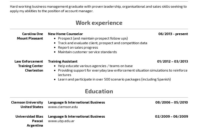 How To List Education On Resume If Still In College