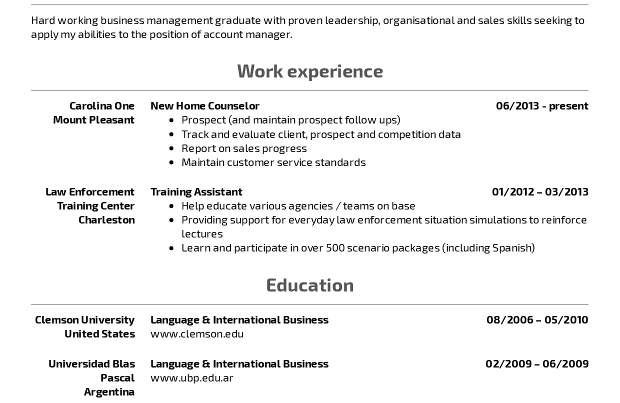 What To Put On Resume For Education If Still In College