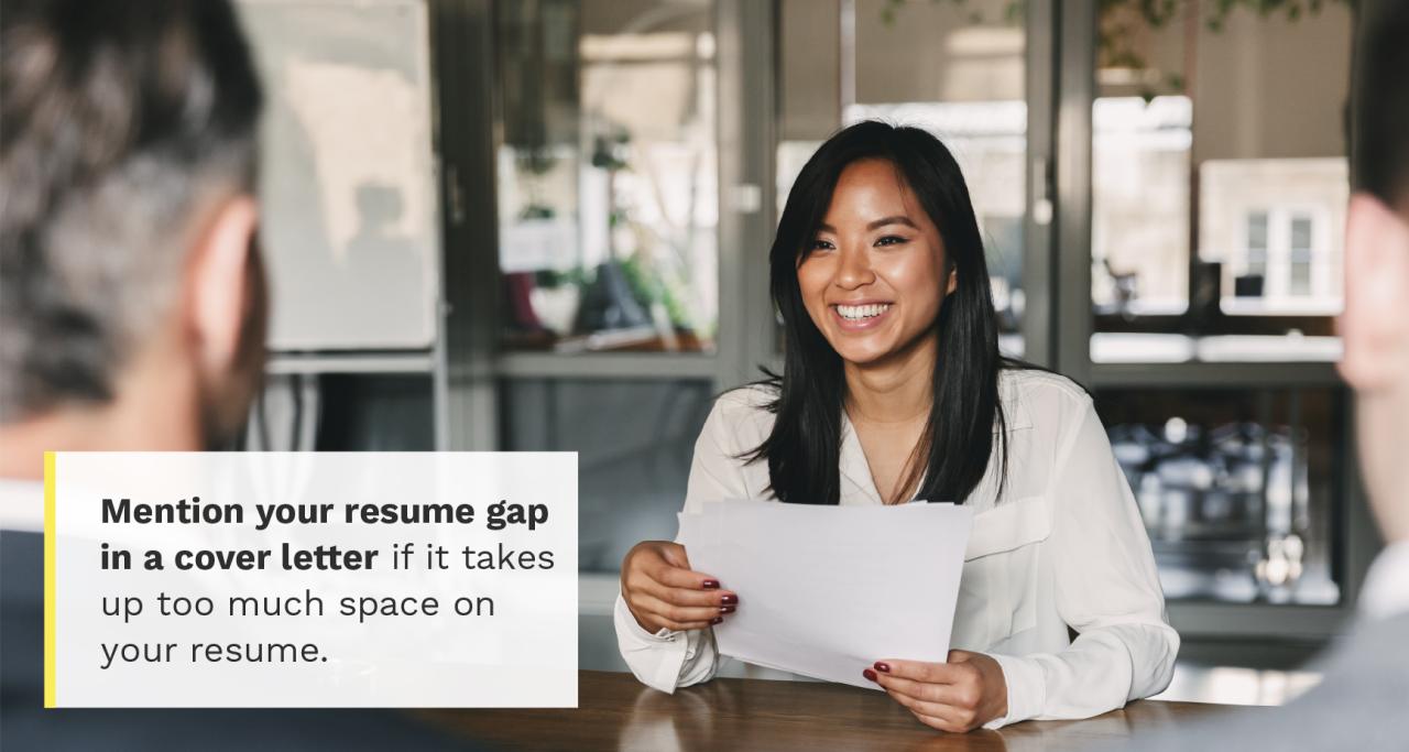 Do I Need To Explain Gaps In Employment On My Resume
