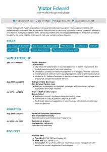 Software Project Manager Resume Sample 2021 Writing Tips ResumeKraft