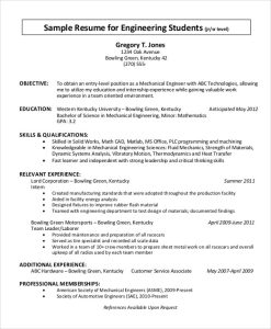 FREE 10+ Resume Objective Samples in MS Word PDF