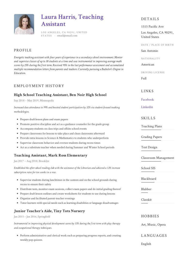 How To Write Education Details In Resume