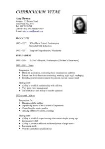 Pattern Of Resume Format Writing a cv, Jobs for teachers, Resume
